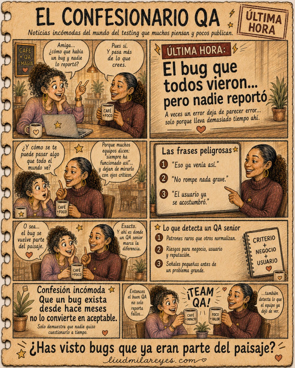 El bug que todos vieron, pero nadie reportó