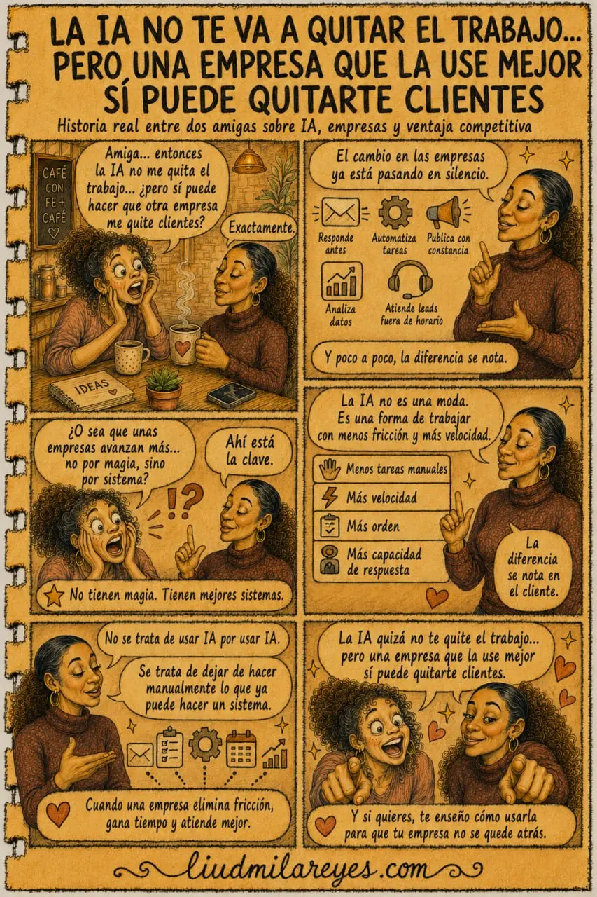 La IA no te quita el trabajo: otra empresa mejor organizada sí puede quitarte clientes