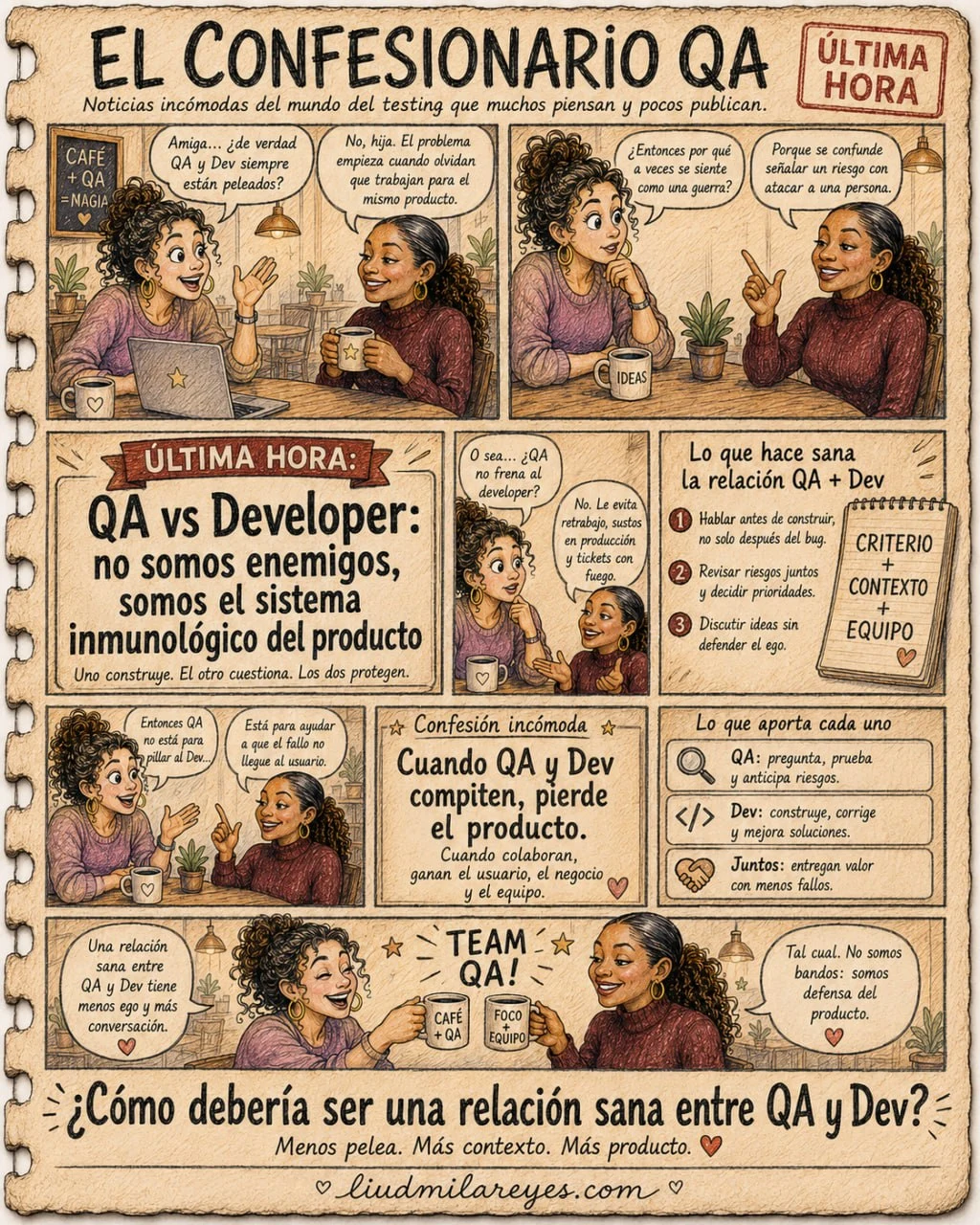 QA vs Developer: no somos enemigos, somos el sistema inmunológico del producto